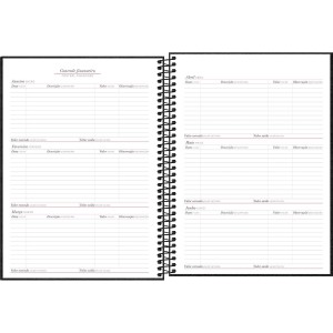 Agenda Planner Executivo Espiral 20 x 27,5 cm Cambridge 2027 - Tilibra