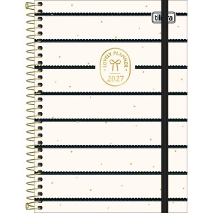 Agenda Planner 2027 Espiral 12,9 x 18,7 cm West Village Sortida - Tilibra