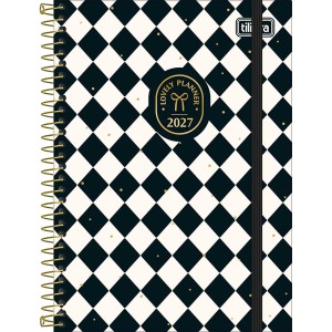 Agenda Planner 2027 Espiral 12,9 x 18,7 cm West Village Sortida - Tilibra