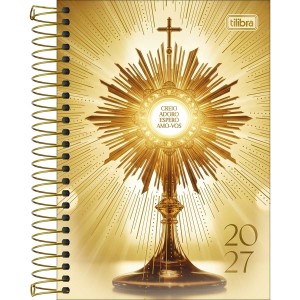Agenda Espiral Diária 14 x 20 cm Bíblica 2027 Sortida - Tilibra