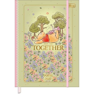 Agenda Costurada 17,6 x 23,9 cm Pooh 2027 Sortida - Tilibra