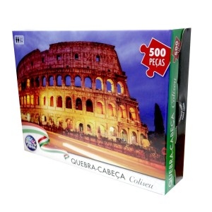 Quebra-cabeça Coliseu - 500 peças - Pais & Filhos