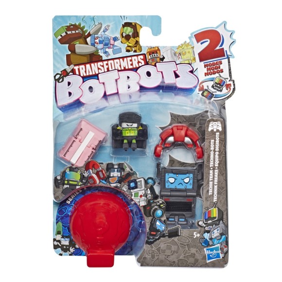 Mini Figura Surpresa Botbots Transformers - Time High-Tech - Hasbro