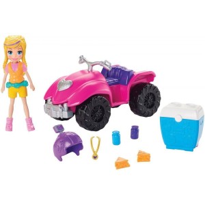 Boneca Polly Pocket - Quadriciclo Fabuloso - Mattel