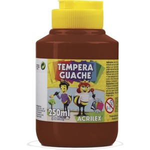 Tinta Guache 250ml Marrom - Acrilex