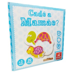 Cadê a Mamãe? - 20 Peças - Brincadeira de Criança