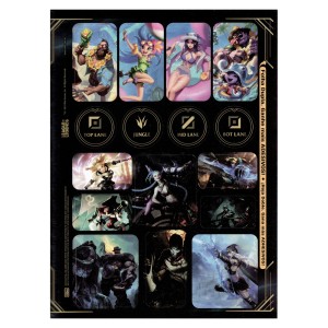 Caderno Brochurão Capa Dura League Of Legends - 80 folhas - Tilibra