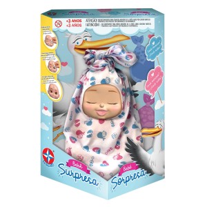 Boneca Bebê Surpresa 25 cm - Estrela