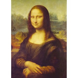 Quebra-cabeça 1000 peças Monalisa - Grow