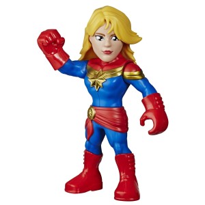 Capitã Marvel Figura Articulada 25cm - Marvel Super Hero Adventures - Playskool Heroes