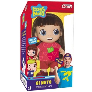 Gi Neto - Boneca com Som - Brinquedos Rosita