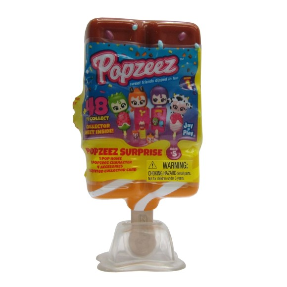 Popzeez - Mini Figura Colecionável SORTIDA - Formato Chocolate - Brinquedos Rosita