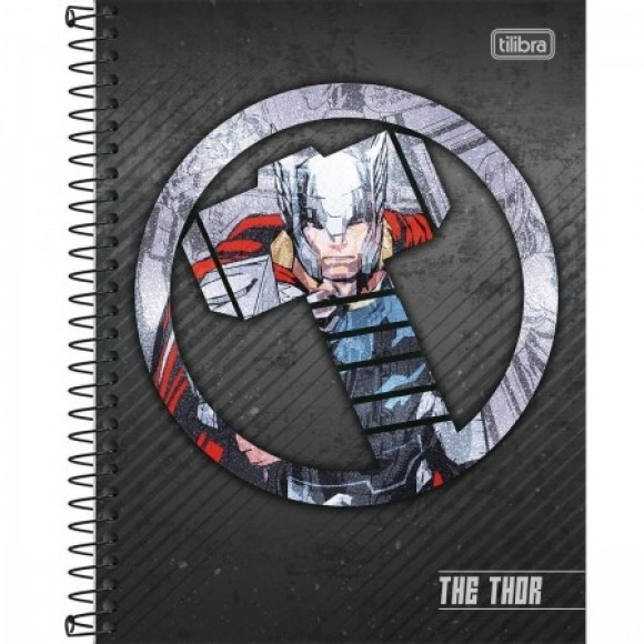 Caderno 10 Matérias Colegial Espiral Thor - Tilibra