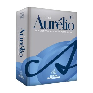 Kit com 10 Mini Dicionários Aurélio da Língua Portuguesa - Positivo