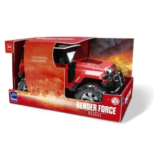 Jipe Render Force Rescue - Resgate - Roma Brinquedos