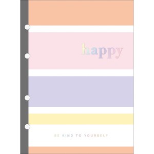 Refil Caderno Argolado Colegial Happy 80 Folhas - Tilibra