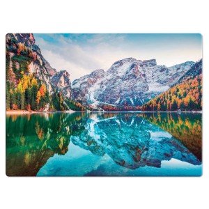 Quebra-cabeça 500 Peças Paisagens Deslumbrantes - Alpes Italianos - Game Office