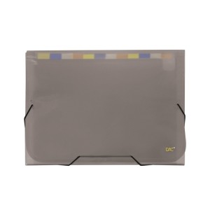 Pasta Sanfonada A4 Com 12 Divisórias Fumê Line - DAC