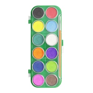 Aquarela 12 Cores + Pincel - Leo&Leo