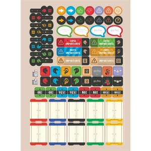 Caderno 1 Matéria Universitário Espiral Harry Potter - Jandaia