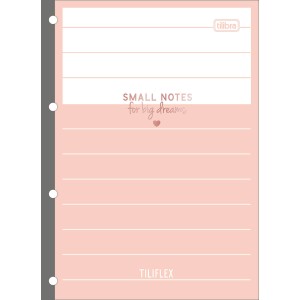 Bloco de Fichário / Refil Caderno Argolado Universitário 80 Folhas Soho - Tilibra