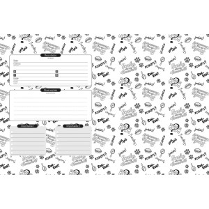 Caderno Brochura Universitário Capa Dura Scooby Doo 80 folhas - Jandaia