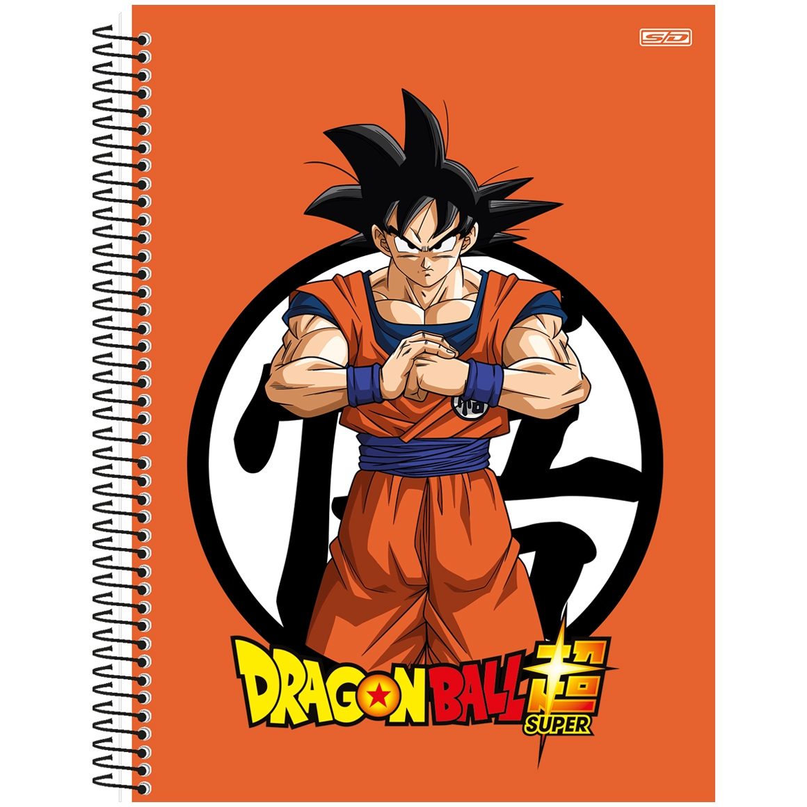 Caderno De Desenho Dragon Ball Super 60 Folhas Cartografia - Tem