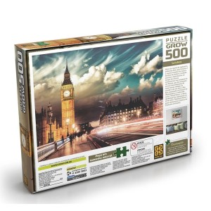Quebra-cabeça 500 peças Londres - Grow