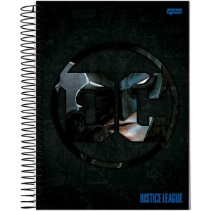 Caderno 1 Matéria Universitário Espiral DC Comics Batman - Jandaia