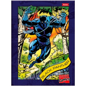 Caderno Brochura Universitário Capa Dura Marvel Comics 80 folhas - Foroni