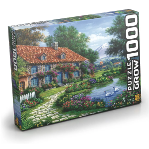 Quebra-Cabeça 1000 Peças - Recanto dos Cisnes - Grow