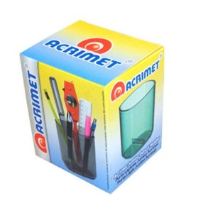 Porta Lápis Jumbo Cristal - Acrimet