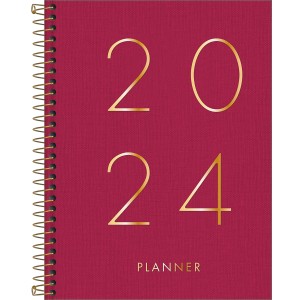 Agenda Planner Executivo Espiral 17,7 x 24 cm Lume 2024 - Tilibra