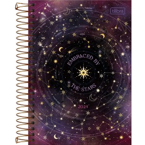 Agenda Espiral Diária 14 x 20 cm Magic 2024 - Tilibra