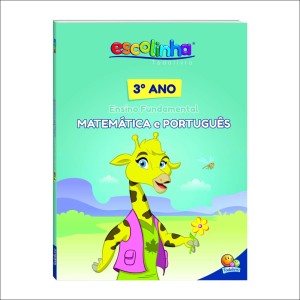 Livro Matemática e Português - 3º ano Ensino Fundamental - Escolinha Todolivro