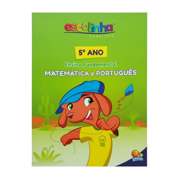 Livro Matemática e Português - 5º ano Ensino Fundamental - Escolinha Todolivro